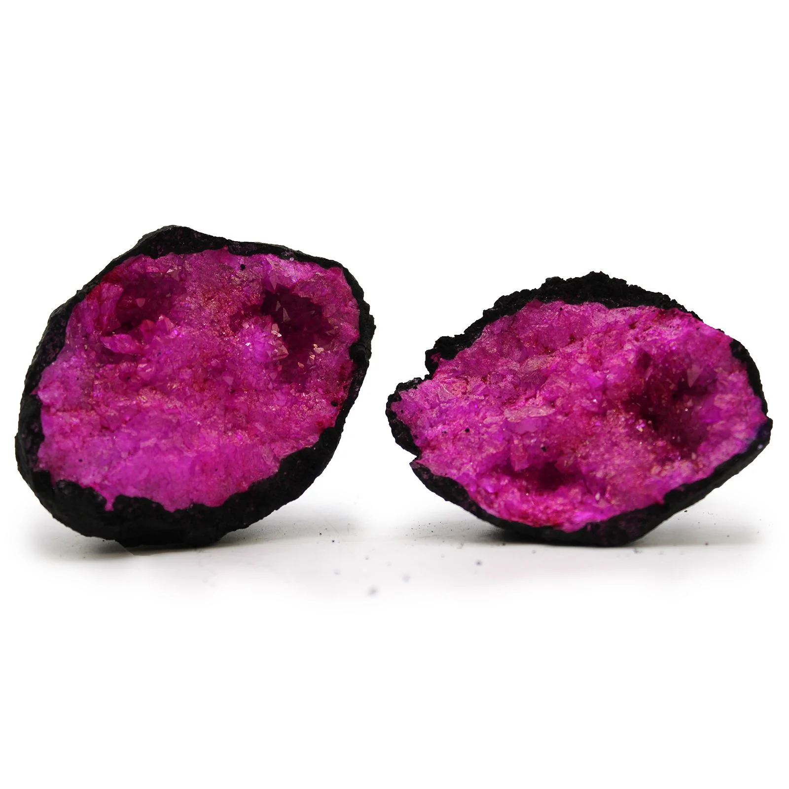 Coloured Calcite Geodes – Vibrant, Natural Energy