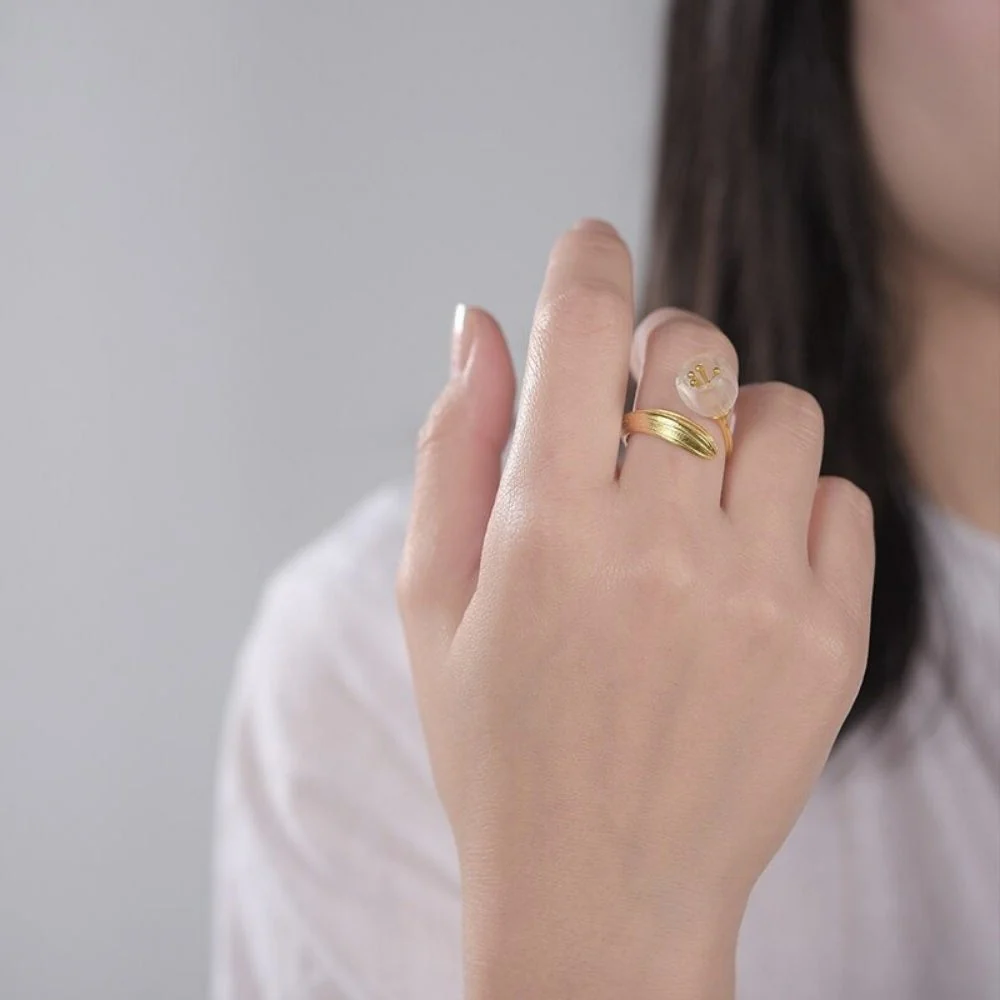 Lily Of The Valley Flower Ring