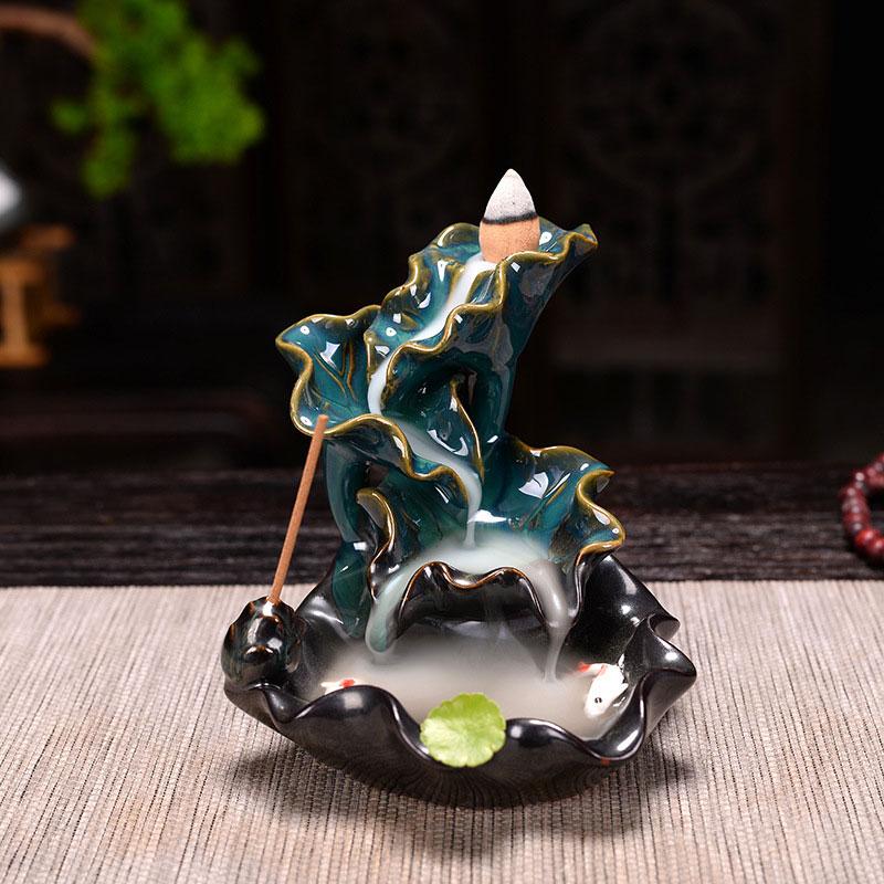 Lotus Pond Backflow Incense Burner