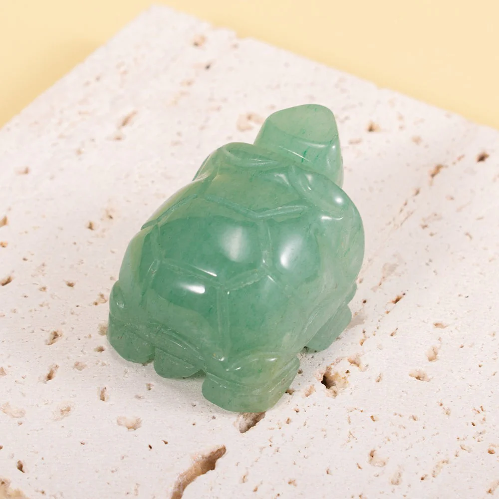 Natural Crystal Turtle Figurine - Image 2