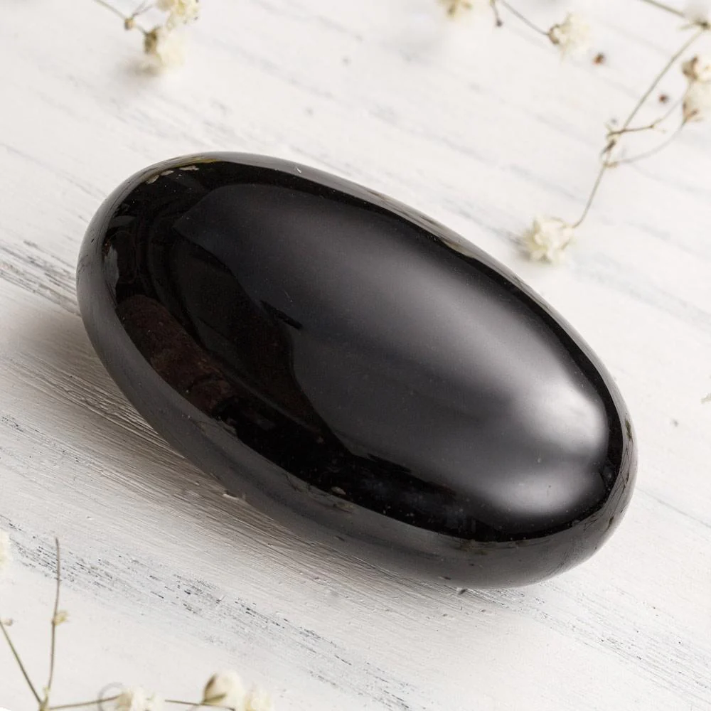 Black Obsidian Mindfulness Stone