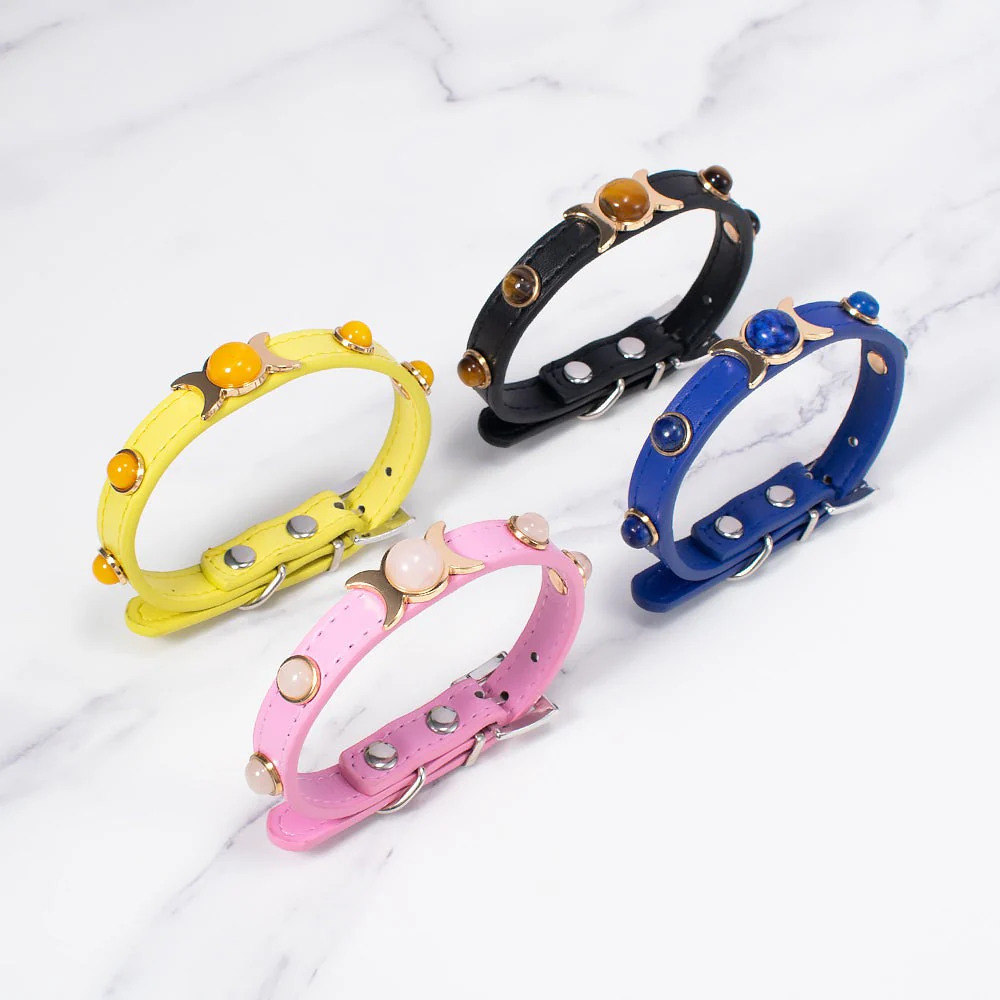 Tiger's Eye Pet Collar - Image 5